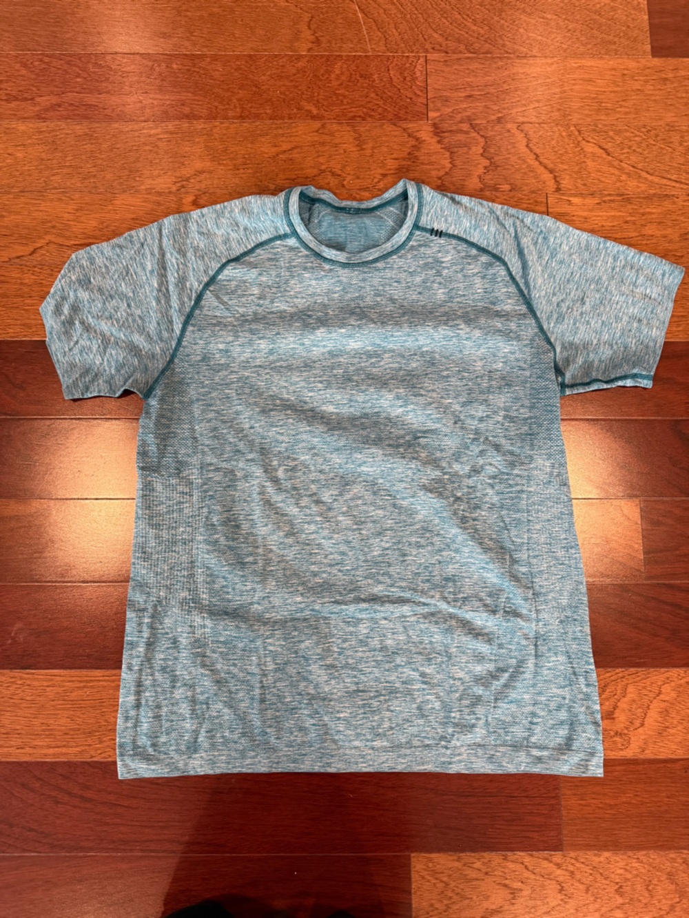 Lululemon Men's Heather Blue Performance Shirt